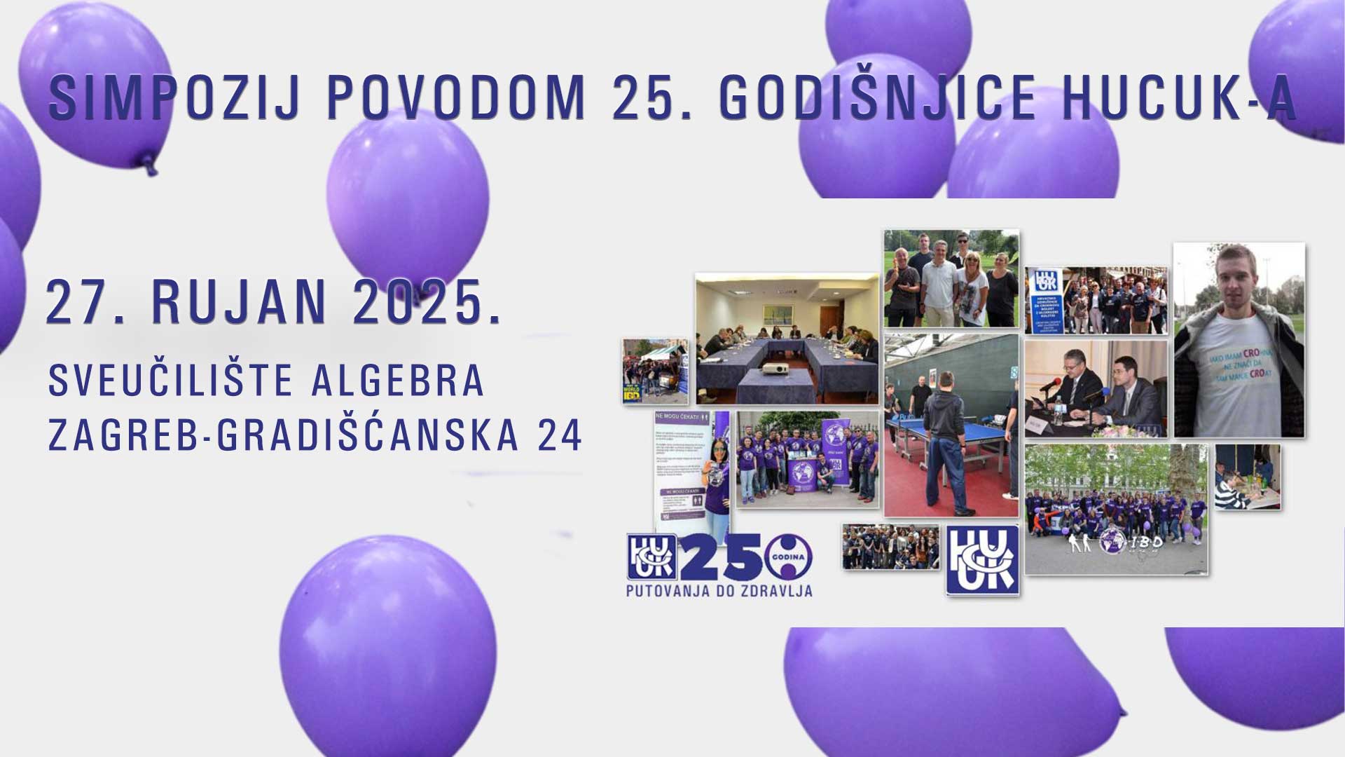Hvala na registraciji na SIMPOZIJ POVODOM 25. GODIŠNJICE HUCUK-a